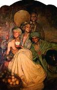 unknow artist Arab or Arabic people and life. Orientalism oil paintings  543 oil on canvas